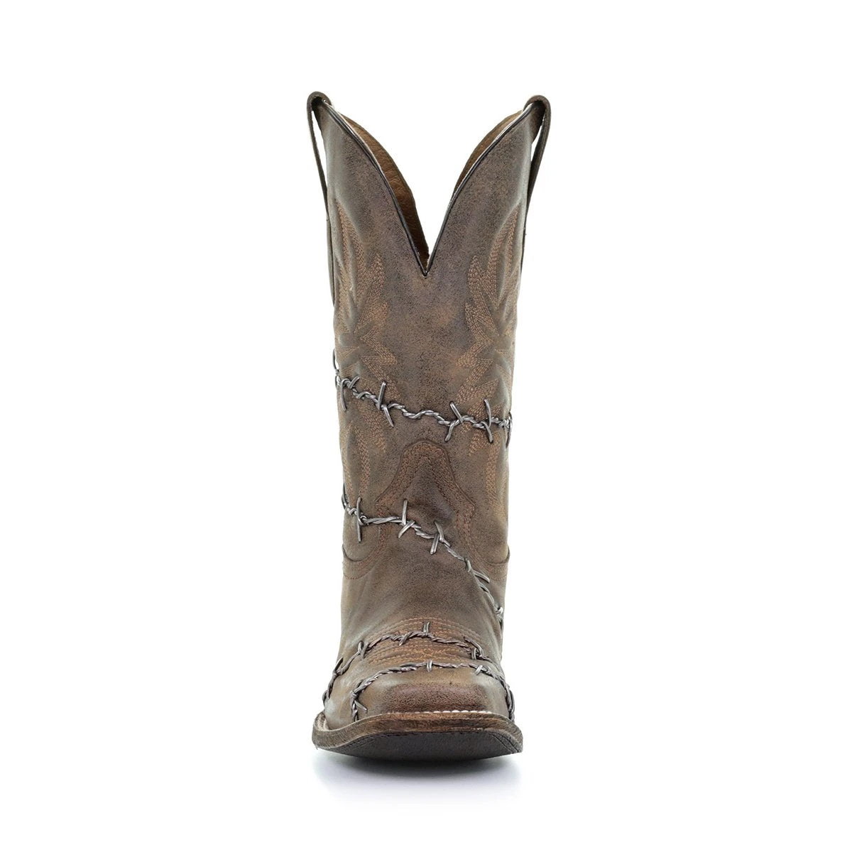 Corral Boots Men’s Corral Vicente Barb Wire Western Boots Handcrafted Brown 4 Corral Boots Men’s Corral Vicente Barb Wire Western Boots Handcrafted Brown - Image 4