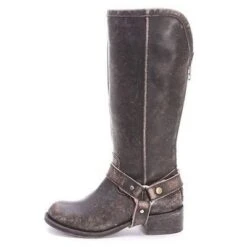 Corral Boots Corral Ladies Black Distressed Harness Biker Boot P5099 -Corral Boots 1 8f4737b7 241d 4b62 8721 057cb94216e5