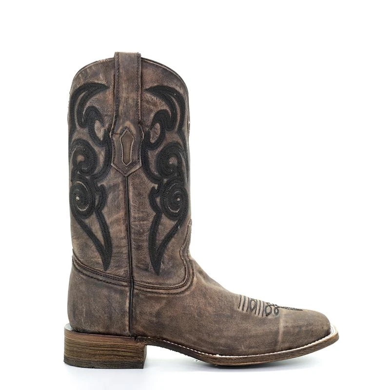 Corral Boots Men’s Corral Western Boots Handcrafted Brown 2 Corral Boots Men’s Corral Western Boots Handcrafted Brown - Image 2