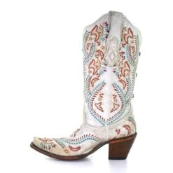 Corral Boots Women’s Corral Western Boots Handcrafted White -Corral Boots 3 3071f3ae b66b 43d5 a6a3 7a426280a423