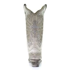 Corral Boots Women’s Corral Wings And Cross Western Boots Handcrafted White 9 Corral Boots Women’s Corral Wings And Cross Western Boots Handcrafted White -Corral Boots 3 c0238150 4660 4297 ae7b 4f28887102a2