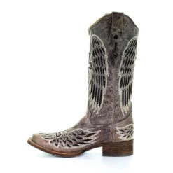 Corral Boots Women’s Corral Cross And Wings Western Boots Handcrafted Brown -Corral Boots 4 2b35fd4c b042 4a56 8137 d89a97960665
