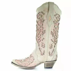 Corral Boots Women's Corral Western Boots Handcrafted White -Corral Boots 4 large 46f1d2f1 3b44 4158 a0f7 de73ee710d42