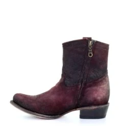 Corral Boots Corral Ladies Wine Red Lamb Round Toe Shortie Ankle Boots C3416 7 Corral Boots Corral Ladies Wine Red Lamb Round Toe Shortie Ankle Boots C3416 -Corral Boots 57 47d7a596 f6bb 4857 a057 aee3418da65b