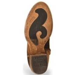 Corral Boots Corral Ladies Eudora Chocolate-Tan Lamb Abstract Shortie Boots C1064 -Corral Boots 57 538865f0 8819 447a 9fcb 3bbc1240da65