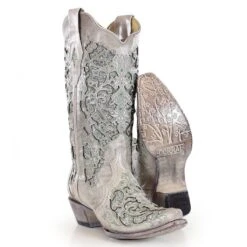 Corral Boots Corral Ladies Martina Green White Glitter Crystals Wedding Boots A3321 9 Corral Boots Corral Ladies Martina Green White Glitter Crystals Wedding Boots A3321 -Corral Boots 57 a9127a2b 0ff0 4f91 8b2a 0c5432b25d84