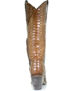 Corral Boots Corral Ladies Tan Full Python Snakeskin Zip-Up Knee-High Boots A3667 6 Corral Boots Corral Ladies Tan Full Python Snakeskin Zip-Up Knee-High Boots A3667 -Corral Boots 57 fc811a46 cd3e 4c2e a279 137a8699e980