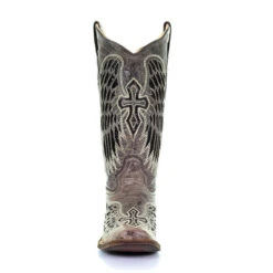 Corral Boots Women’s Corral Cross And Wings Western Boots Handcrafted Brown -Corral Boots 5 1eae66ef dc49 4d02 9768 9ca135a78097