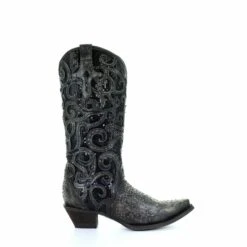 Corral Boots Women’s Corral Western Boots Black Overlay Full Studs Handcrafted -Corral Boots 5 3667b1c8 6b3c 4fa8 9804 aeba8d8aeb6e