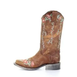 Corral Boots Women’s Corral Western Boots Deer Skull Handcrafted Tan -Corral Boots 5 54e97269 910c 44ad 8fff 88c651e71366