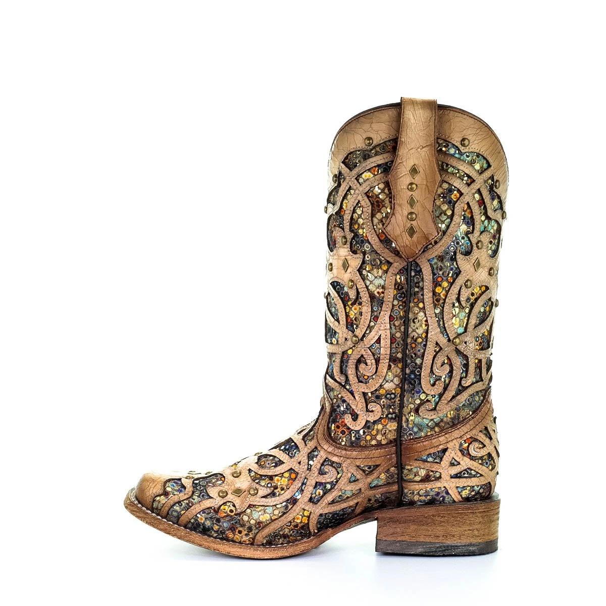 Corral Boots Women’s Corral Western Boots Handcrafted Square Toe 3 Corral Boots Women’s Corral Western Boots Handcrafted Square Toe - Image 3