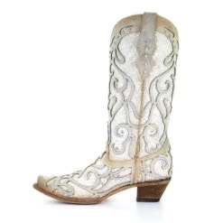 Corral Boots Women’s Corral Western Boots White Glitter Handcrafted 7 Corral Boots Women’s Corral Western Boots White Glitter Handcrafted -Corral Boots 5 c8bb5423 3197 4295 a819 5cd47a15aa86