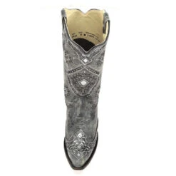 Corral Boots Corral Ladies Brandy Grey Black& Silver Glitter Inlay Boots A2963 -Corral Boots 6 min 8b134418 58b6 420d afad 4fc5784c4d0a