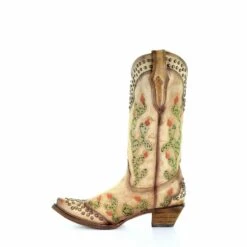Corral Boots Women’s Corral Western Cactus Boots Handcrafted Tan -Corral Boots 6 1fc9b668 5f68 4c34 9e31 941ddc40dd00