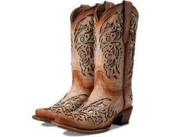 Corral Boots Kids T0103 (Little Kid/Big Kid)