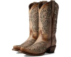 Corral Boots Kids T0080 (Little Kid/Big Kid)