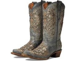 Corral Boots Kids T0137 (Little Kid/Big Kid)