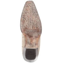Corral Boots Corral Ladies Martina White Glitter Inlay Crystals Wedding Boots A3322 -Corral Boots A3322 4