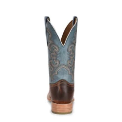 Corral Boots Men's Corral Leather Boots Handcrafted Blue -Corral Boots A4262 boot 13