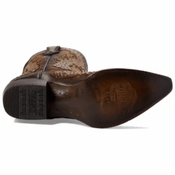 Corral Boots Corral® Men's Embroidered Studded Honey Brown Western Boots C3846 -Corral Boots C3846 2