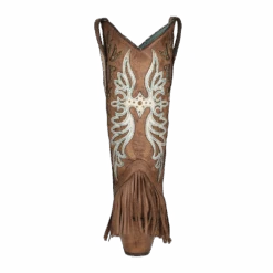 Corral Boots Corral Ladies Brown & Fringe Western Snip Toe Boots C3904 7 Corral Boots Corral Ladies Brown & Fringe Western Snip Toe Boots C3904 -Corral Boots My project 2023 06 16T110458.202