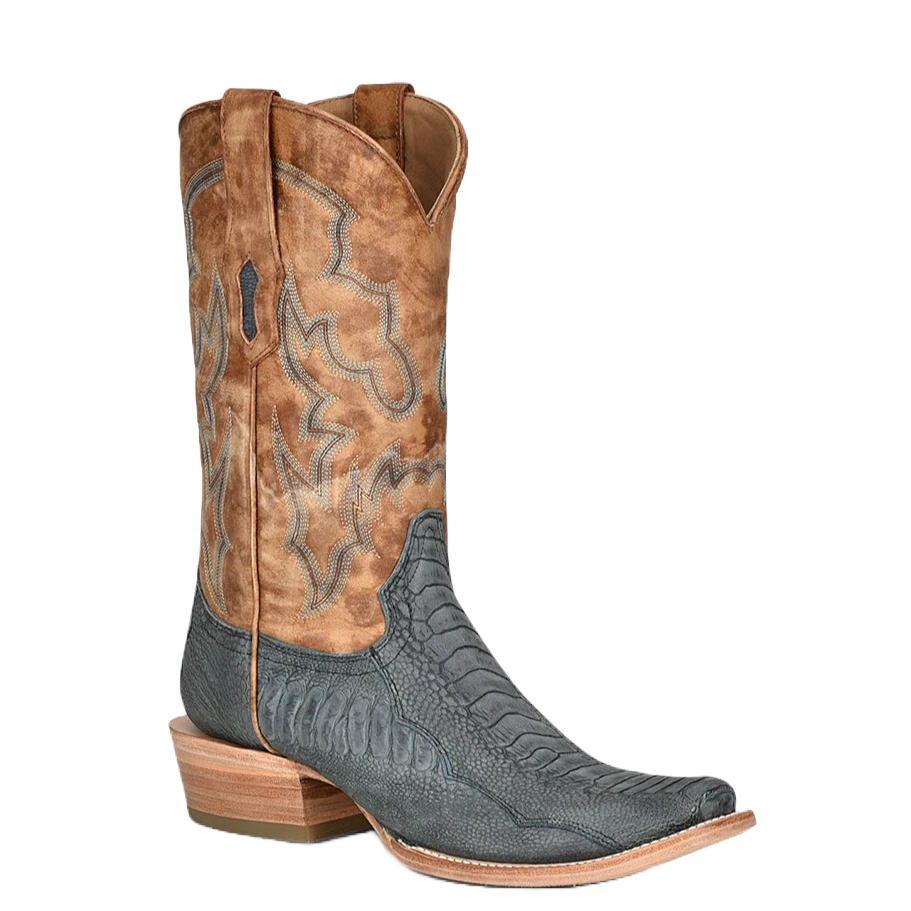 Corral Boots Corral Men's Blue & SandLeg Leather Western Boots A4294 1 Corral Boots Corral Men's Blue & SandLeg Leather Western Boots A4294