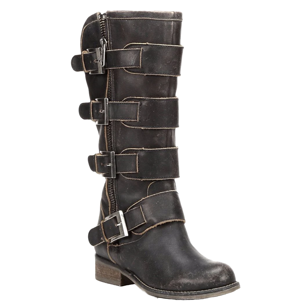 Corral Boots Corral Ladies Distressed Black Straps And Zipper P5079 1 Corral Boots Corral Ladies Distressed Black Straps And Zipper P5079