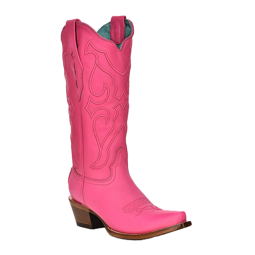 Corral Boots Corral Ladies Embroidered Fuchsia Pink Snip Toe Boots Z5138 1 Corral Boots Corral Ladies Embroidered Fuchsia Pink Snip Toe Boots Z5138