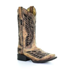 Corral Boots Women’s Corral Western Boots Handcrafted Bronze