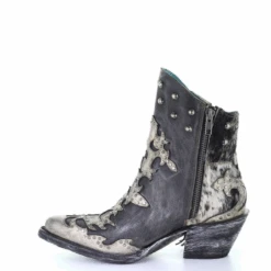 Corral Boots Women's Corral Leather Boots Fringe And Concho Handcrafted Black -Corral Boots Untitleddesign 2021 11 01T155408.770