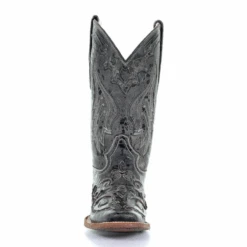 Corral Boots Women’s Corral Snakeskin Exotic Boots Handcrafted Black -Corral Boots Untitleddesign 8