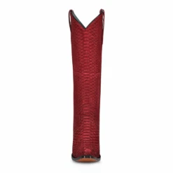 Corral Boots Corral® Ladies Python Exotic Red Tall Boots A4194 5 Corral Boots Corral® Ladies Python Exotic Red Tall Boots A4194 -Corral Boots a4194 1