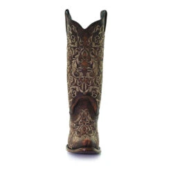 Corral Boots Corral Ladies Honey Brown Floral Snip Toe Western Boots Z5016 7 Corral Boots Corral Ladies Honey Brown Floral Snip Toe Western Boots Z5016 -Corral Boots unnamed 16