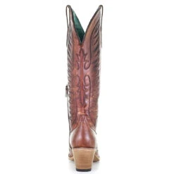 Corral Boots Corral Ladies Cognac Brown Embroidery Tall Leather Boots E1570 5 Corral Boots Corral Ladies Cognac Brown Embroidery Tall Leather Boots E1570 -Corral Boots unnamed 9